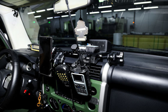 Πλακέτο τοποθέτησης για το Toyota FJ Cruiser Ιδανικό για τοποθέτηση τηλεφώνου GPS ή κάμερας